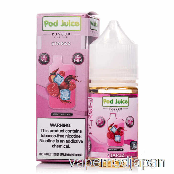 Vape Mod Starzz - ポッドジュース Pj5000 - 30ml 35mg